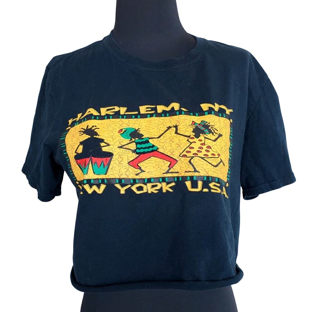 Womens New York Streetwear Crop Top Small